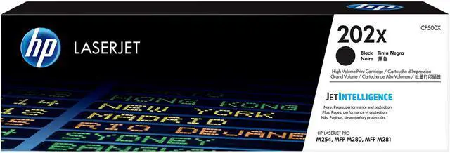 Main image of HP 202X LaserJet High Yield Toner Cartridge - Black