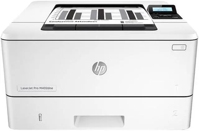 Alt view image 2 of 4 - HP LaserJet Pro M402DNE Up to 40 ppm Monochrome Ethernet (RJ-45) / USB Laser Laser Printers