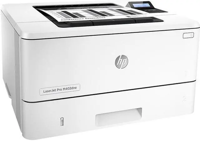 Alt view image 3 of 4 - HP LaserJet Pro M402DNE Up to 40 ppm Monochrome Ethernet (RJ-45) / USB Laser Laser Printers