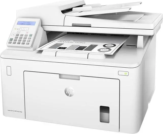 Main image of HP LaserJet Pro M227fdn MFP Up to 30 ppm Monochrome Ethernet (RJ-45) / USB Laser Laser Printers