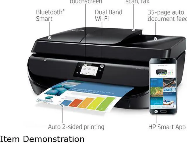 Alt view image 3 of 8 - HP Officejet 5255 Wireless Auto Duplex All-In-One Color Inkjet Printer