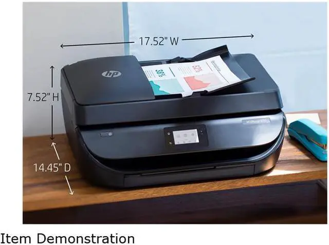 Alt view image 6 of 8 - HP Officejet 5255 Wireless Auto Duplex All-In-One Color Inkjet Printer