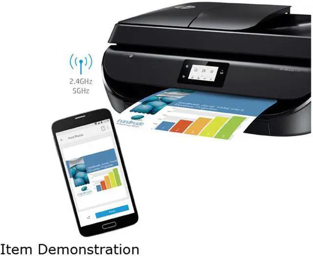 Alt view image 2 of 8 - HP Officejet 5255 Wireless Auto Duplex All-In-One Color Inkjet Printer