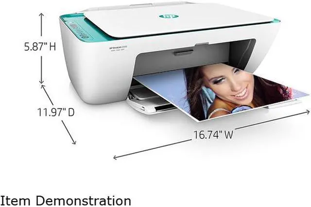 Alt view image 3 of 7 - HP DeskJet 2655 (V1N03A) Wireless All-In-One Color Inkjet Printer - Teal
