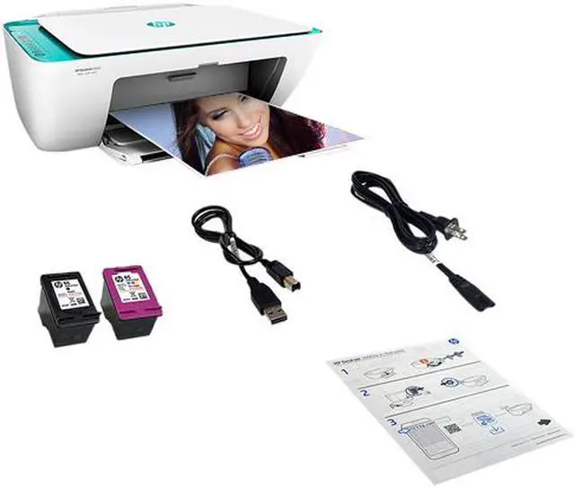 Alt view image 6 of 7 - HP DeskJet 2655 (V1N03A) Wireless All-In-One Color Inkjet Printer - Teal
