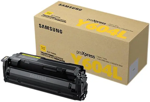 Main image of HP CLT-Y604L toner cartridge 10000 page yield; Yellow