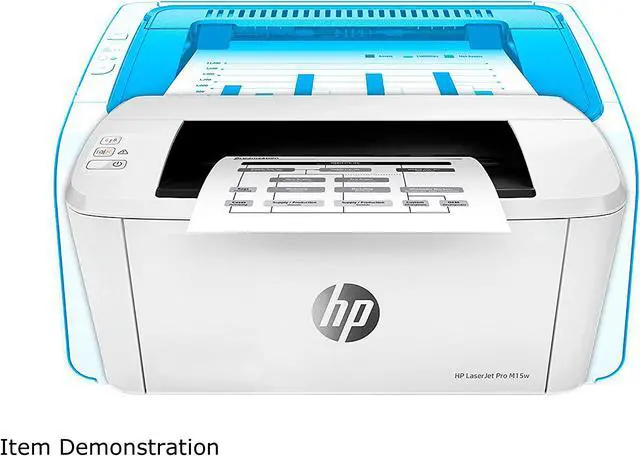 Alt view image 6 of 14 - HP LaserJet Pro M15w Compact Wireless Laser Printer (W2G51A)