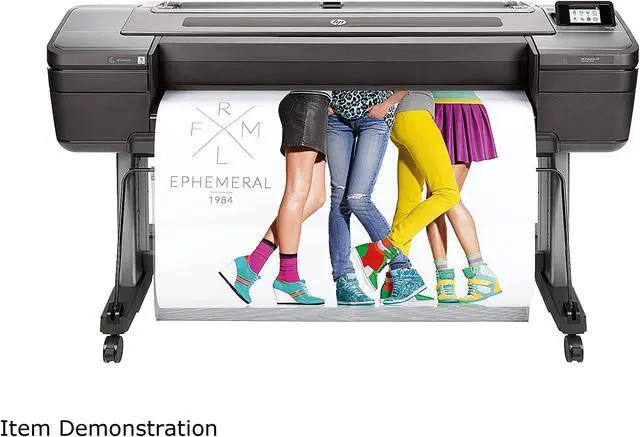 Alt view image 4 of 8 - HP Designjet Z9+ 24 Inch 600 Square feet / hr Black Print Speed 2400 x 1200 dpi Color Print Quality Ethernet (RJ-45) / USB Thermal Inkjet Large Format Color PostScript Printer