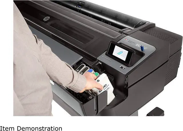 Alt view image 8 of 8 - HP Designjet Z9+ 24 Inch 600 Square feet / hr Black Print Speed 2400 x 1200 dpi Color Print Quality Ethernet (RJ-45) / USB Thermal Inkjet Large Format Color PostScript Printer