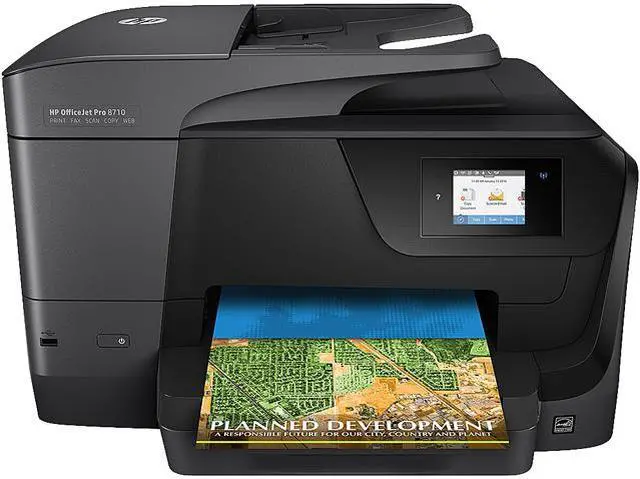 Main image of Refurbished HP OFFICEJET PRO 8710 ALL IN ONE PRINTER-BLACK