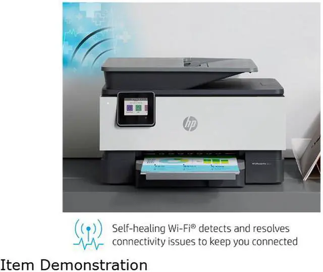 Alt view image 5 of 7 - HP Officejet Pro 9015 Wireless Auto-Duplex All-In-One Color Inkjet Printer