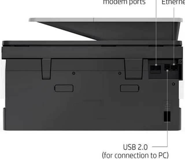 Alt view image 3 of 7 - HP Officejet Pro 9015 Wireless Auto-Duplex All-In-One Color Inkjet Printer