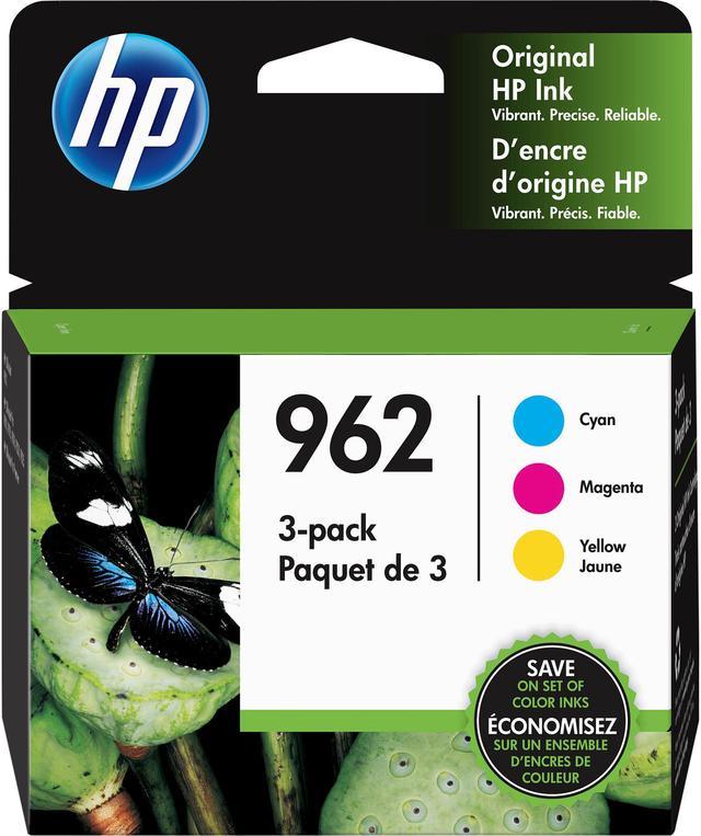 HP 62 xl Pack de 2 Cartouches d'Encre D'origine 62xl Noire et 62xl Trois  Couleurs - Cartouches Shop®