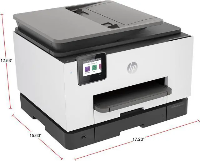 Alt view image 5 of 13 - HP Officejet Pro 9025 Wireless Auto-Duplex All-In-One Color Inkjet Printer
