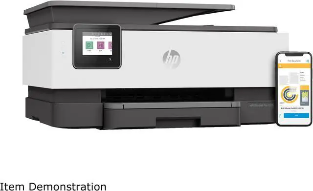 Alt view image 12 of 15 - HP OfficeJet Pro 8025 Wireless All-In-One Color Inkjet Printer
