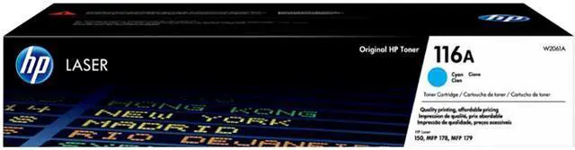 Main image of HP 116A LaserJet Toner Cartridge - Cyan