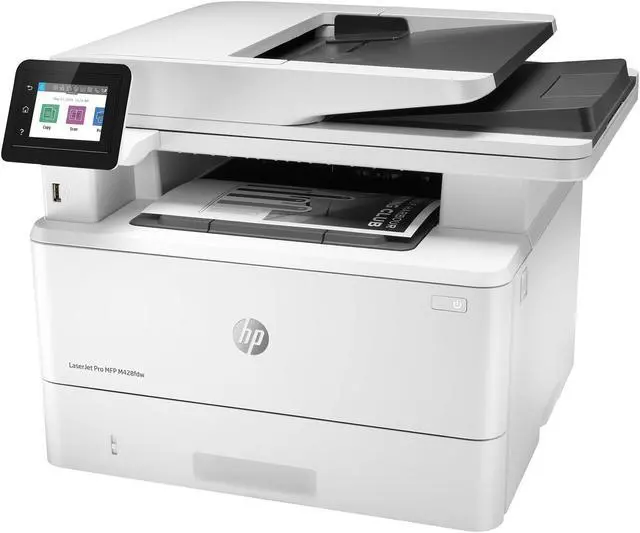 Alt view image 2 of 4 - HP LaserJet Pro MFP M428dw (W1A77A#BGJ) Duplex 3600 dpi x 600 dpi Wireless USB Mono Laser MFP Printer