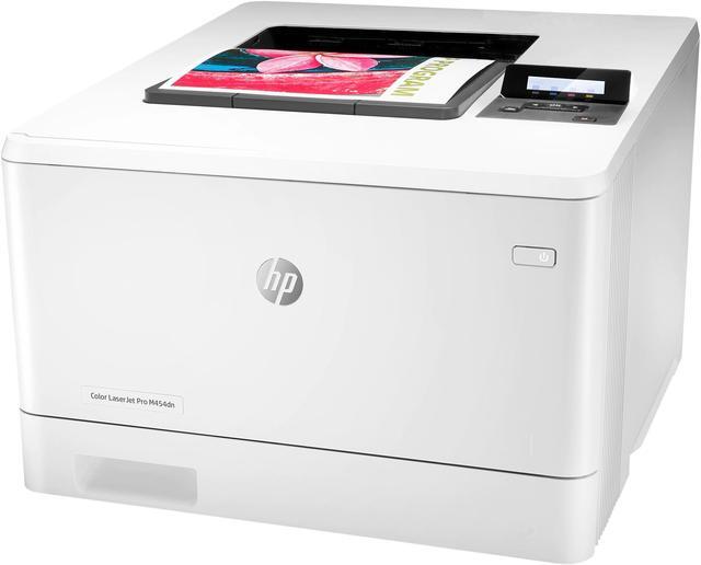 Alt view image 2 of 7 - HP LaserJet Pro M454dn Auto Duplex Color Laser Printer