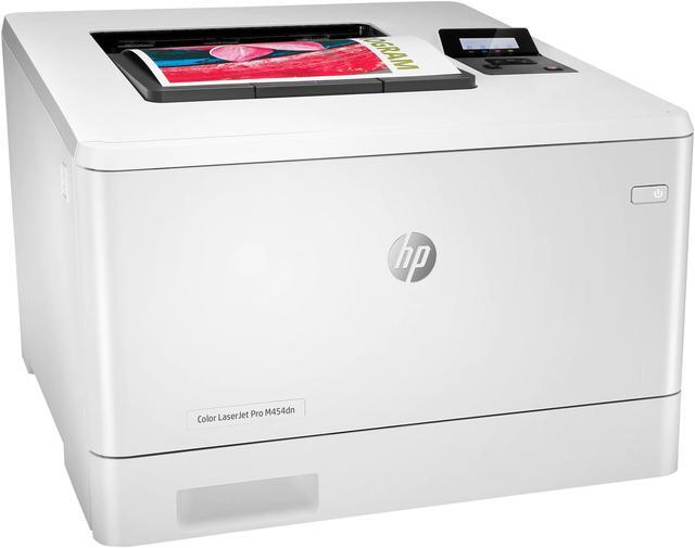 Alt view image 4 of 7 - HP LaserJet Pro M454dn Auto Duplex Color Laser Printer