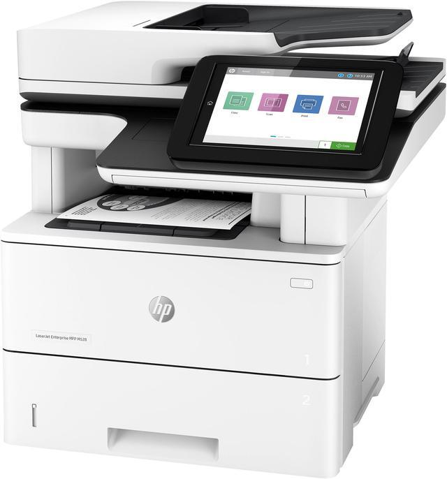 Alt view image 2 of 6 - HP LaserJet Enterprise M528dn Auto Duplex All-in-One MFP Monochrome Laser Printer