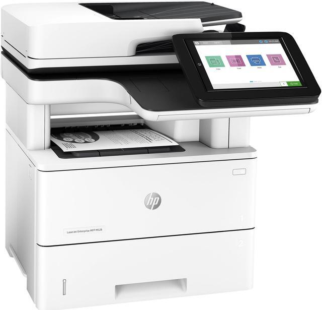 Alt view image 3 of 6 - HP LaserJet Enterprise M528dn Auto Duplex All-in-One MFP Monochrome Laser Printer