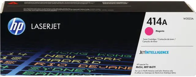 Main image of HP 414A LaserJet Toner Cartridge - Magenta