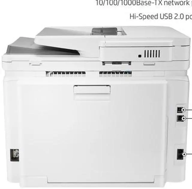 Alt view image 3 of 7 - HP LaserJet M283fdw MFP Color Multifunction Laser Printer, 7KW75A#BGJ
