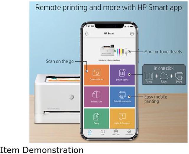 Alt view image 5 of 7 - HP LaserJet M255dw Color Laser Printer, 7KW64A#BGJ