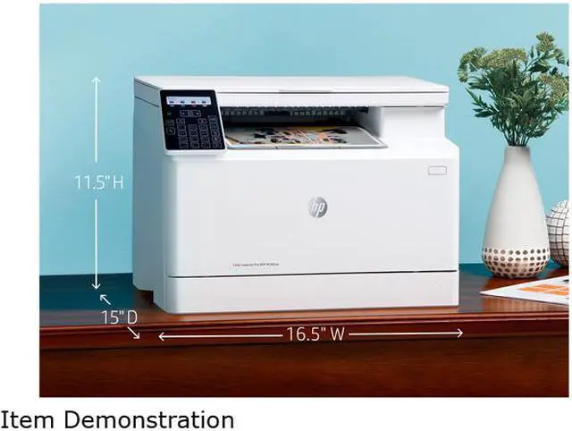 Alt view image 4 of 7 - HP LaserJet MFP M182nw Wireless Laser Printer