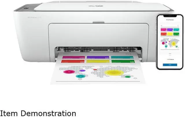 Alt view image 5 of 12 - HP DeskJet 2755 Wireless All-in-One Color Printer