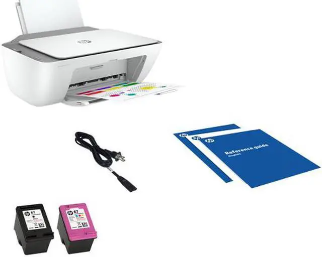 Alt view image 11 of 12 - HP DeskJet 2755 Wireless All-in-One Color Printer