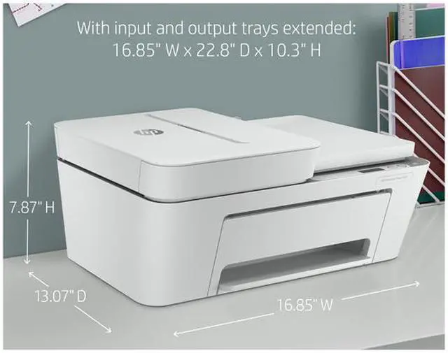 Alt view image 9 of 11 - HP DeskJet 4155 Wireless All-in-One Color Printer