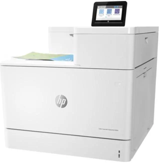Alt view image 3 of 3 - HP LaserJet M856dn Workgroup Up to 55 ppm 1200 x 1200 dpi Color Print Quality Color Ethernet (RJ-45) / USB Laser Enterprise Printer
