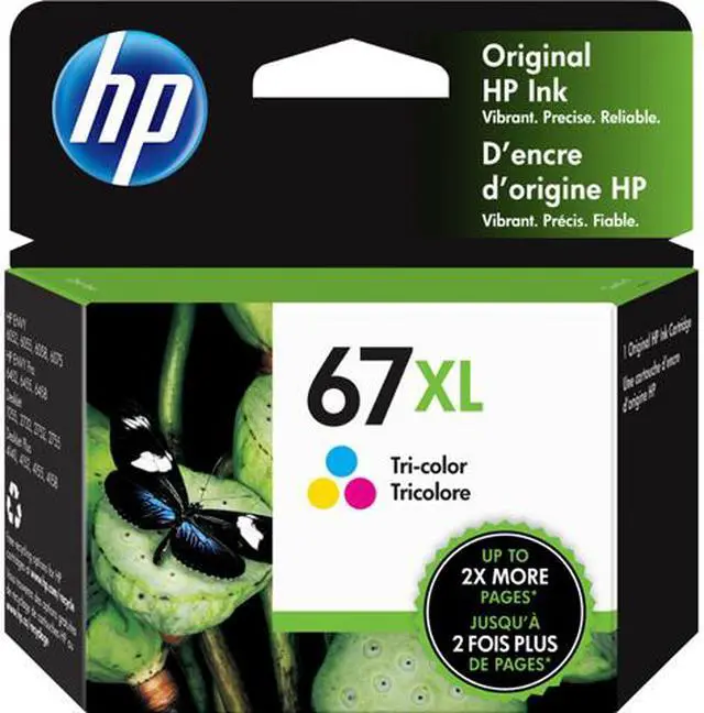Main image of HP 67XL 3YM58AN#140 High Yield Tri-color Original Ink Cartridge Tri-Color