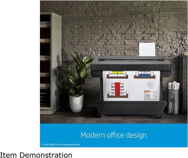 Alt view image 7 of 7 - HP DesignJet T650 Large Format Wireless Plotter Printer - 36", with Convenient 1-Click Printing (5HB10A)