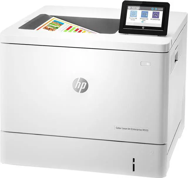 Main image of HP LaserJet Enterprise SFP M555dn Workgroup Up to 40 ppm HP ImageREt 3600 Color Print Quality Color Ethernet (RJ-45) / USB Laser Printer