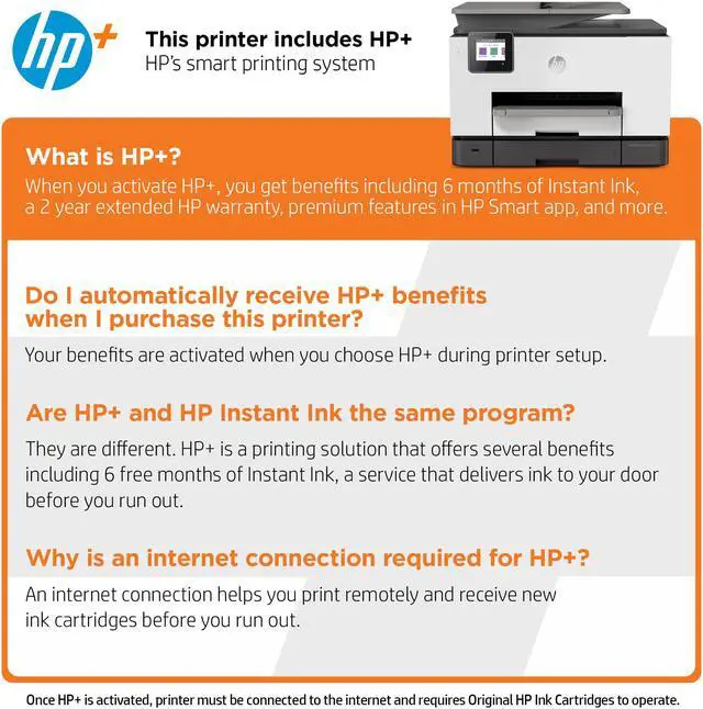 Alt view image 7 of 20 - HP OfficeJet Pro 9025e All-in-One Wireless Color Printer, with bonus 6 months free Instant Ink with HP+ (1G5M0A)