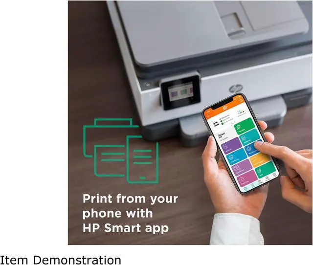 Alt view image 6 of 20 - HP OfficeJet Pro 9015e All-in-One Wireless Color Printer, with bonus 6 months free Instant Ink with HP+ (1G5L3A)