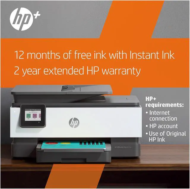 Alt view image 7 of 13 - HP OfficeJet Pro 8035e All-in-One Wireless Color Printer (Basalt), with bonus 12 months Instant Ink with HP+ (1L0H6A)