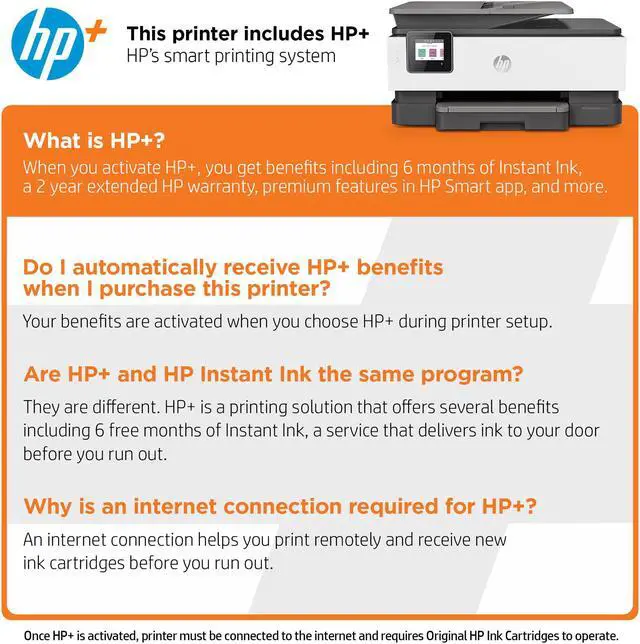 Alt view image 7 of 20 - HP OfficeJet Pro 8025e All-in-One Wireless Color Printer, with bonus 6 months free Instant Ink with HP+ (1K7K3A)
