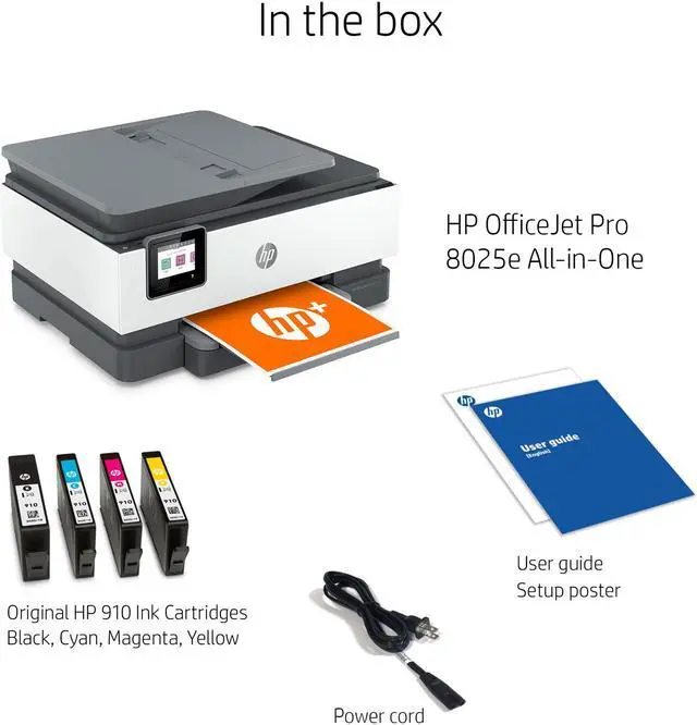 Alt view image 10 of 20 - HP OfficeJet Pro 8025e All-in-One Wireless Color Printer, with bonus 6 months free Instant Ink with HP+ (1K7K3A)