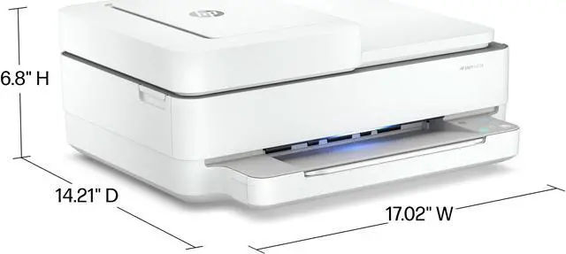 Alt view image 9 of 19 - HP ENVY 6455e All-in-One Wireless Color Printer, with Bonus 3 Months Free Instant Ink with HP+ (223R1A)
