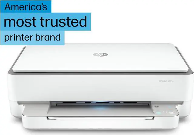 Alt view image 8 of 19 - HP ENVY 6055e All-in-One Printer w/ 3 Months Free Ink through HP Plus