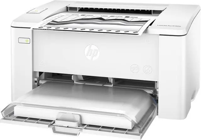 Main image of HP LaserJet M102w Plain Paper Print Up to 23 ppm 600 x 600 dpi Color Print Quality Monochrome USB / Wi-Fi Laser Laser Printer
