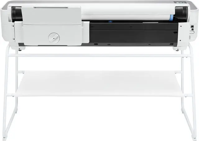 Alt view image 2 of 7 - HP DesignJet Studio Steel Large Format Wireless Plotter Printer - 36", with High-Tech Steel Design (5HB14C)