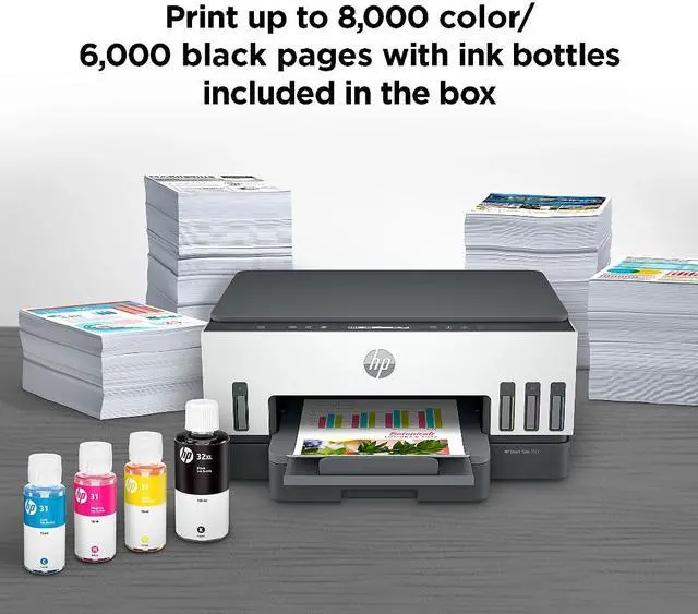 Alt view image 4 of 14 - HP Smart Tank 7001 Wireless All-in-One Cartridge-free Ink Tank Printer