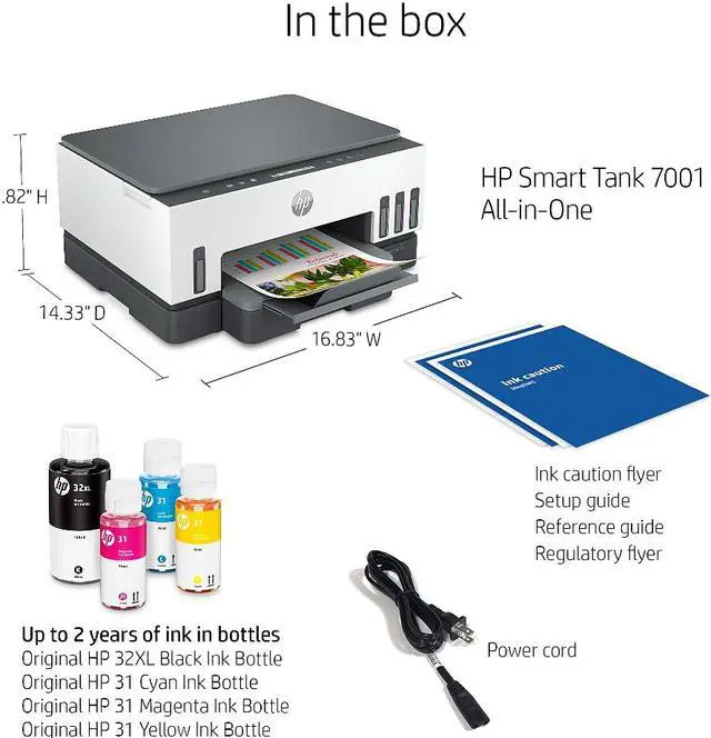 Alt view image 14 of 14 - HP Smart Tank 7001 Wireless All-in-One Cartridge-free Ink Tank Printer