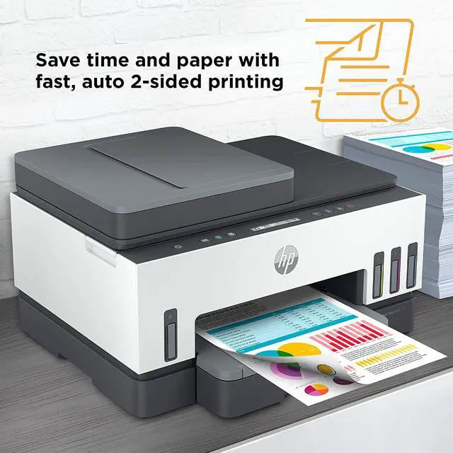 Alt view image 8 of 8 - HP Smart -Tank 7301 Wireless All-in-One Cartridge-free Ink Printer, up to 2 years of ink included, mobile print, scan, copy, automatic document feeder (28B70A)