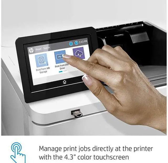 Alt view image 8 of 9 - HP LaserJet M612dn Up to 75 ppm Monochrome Laser Printer