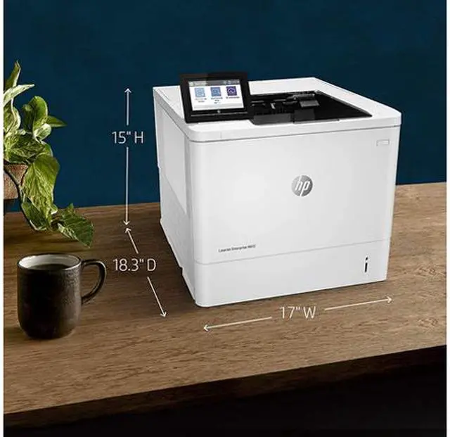Alt view image 9 of 9 - HP LaserJet M612dn Up to 75 ppm Monochrome Laser Printer